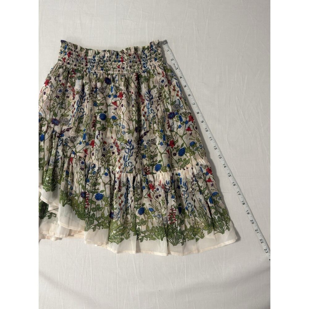 Maje - Bucolic skirt with ruffles and smocks - Size 36 (S) - Picture 6 of 9